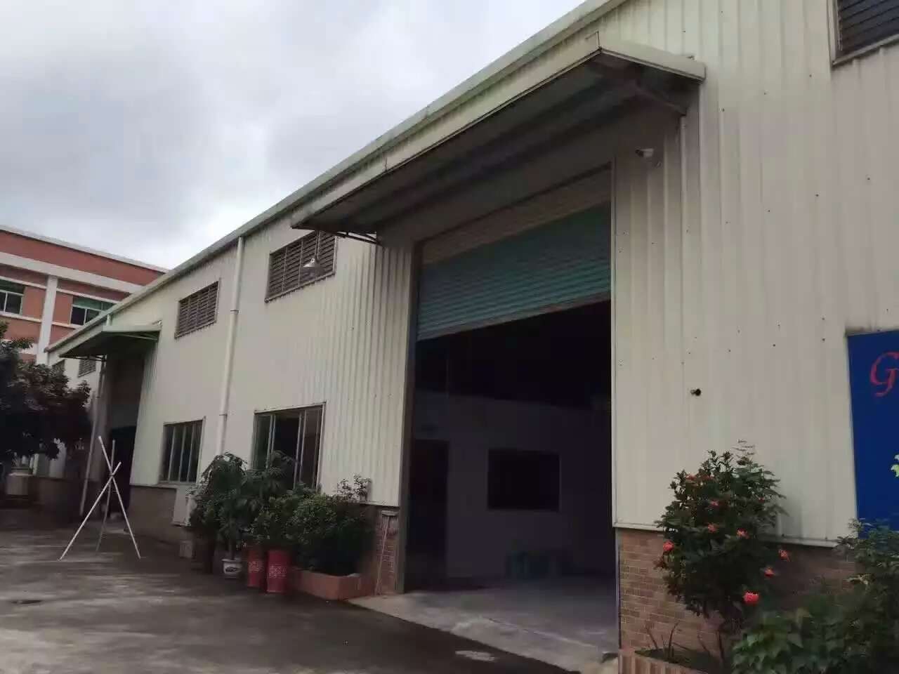 横沥单一层钢结构厂房800平方招租